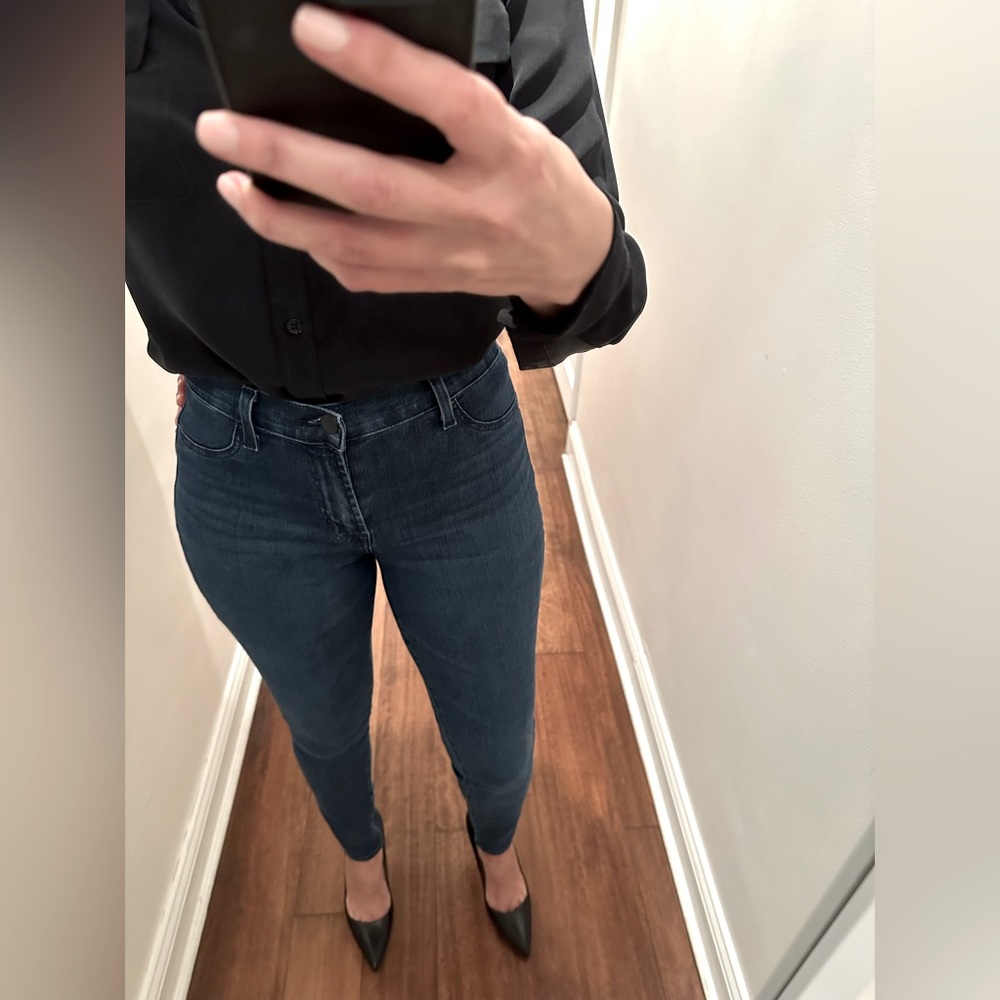 J brand dark denim jeggings size 26